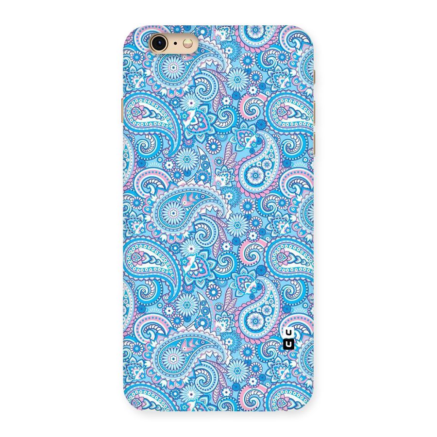 Blue Block Pattern Back Case for iPhone 6 Plus 6S Plus