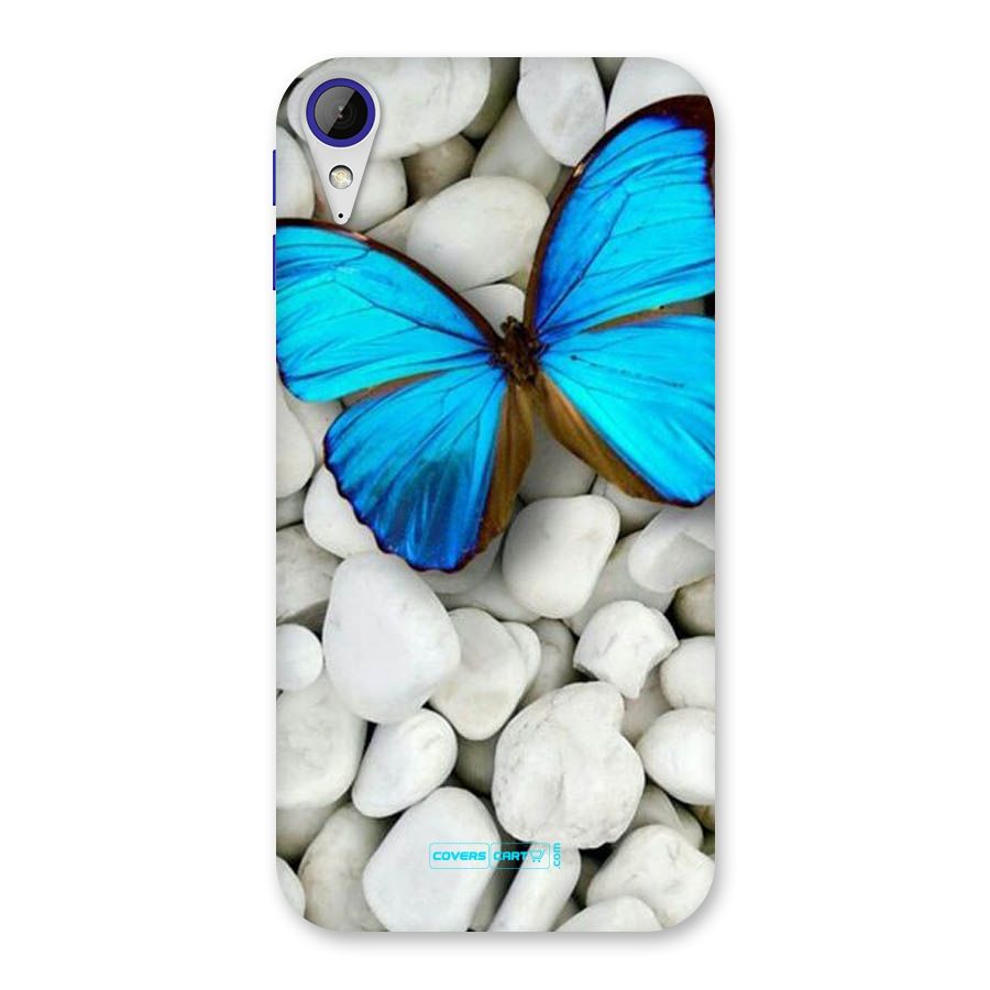 Blue Butterfly Back Case for Desire 830