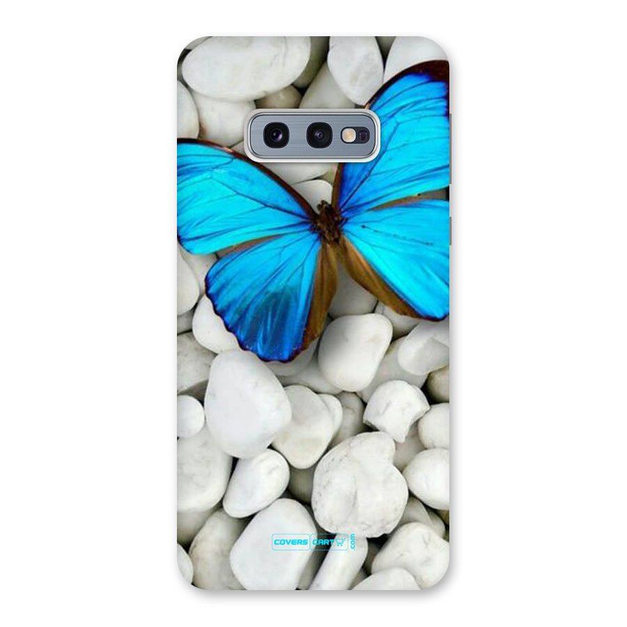 Blue Butterfly Back Case for Galaxy S10e