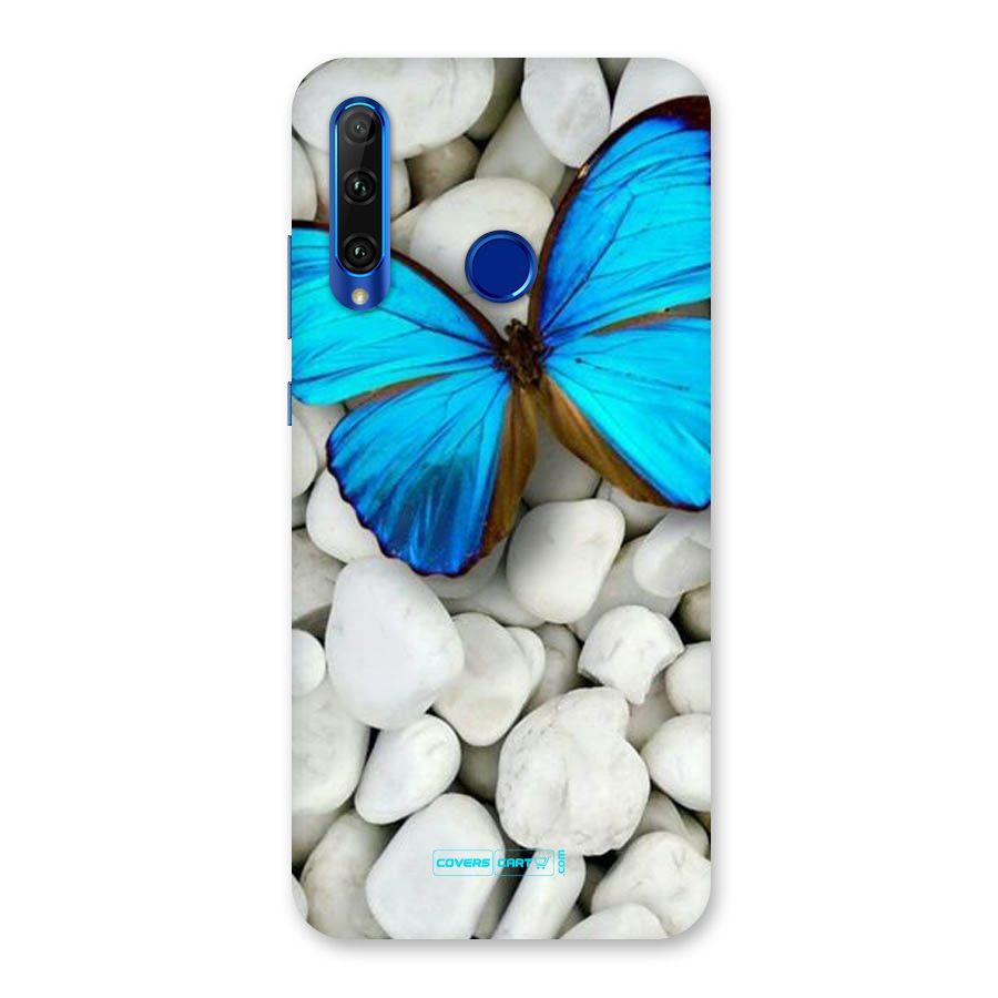 Blue Butterfly Back Case for Honor 20i