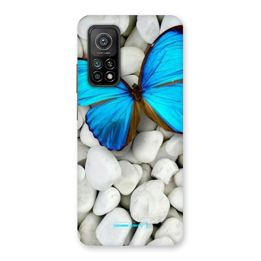 Blue Butterfly Back Case for Mi 10T Pro 5G