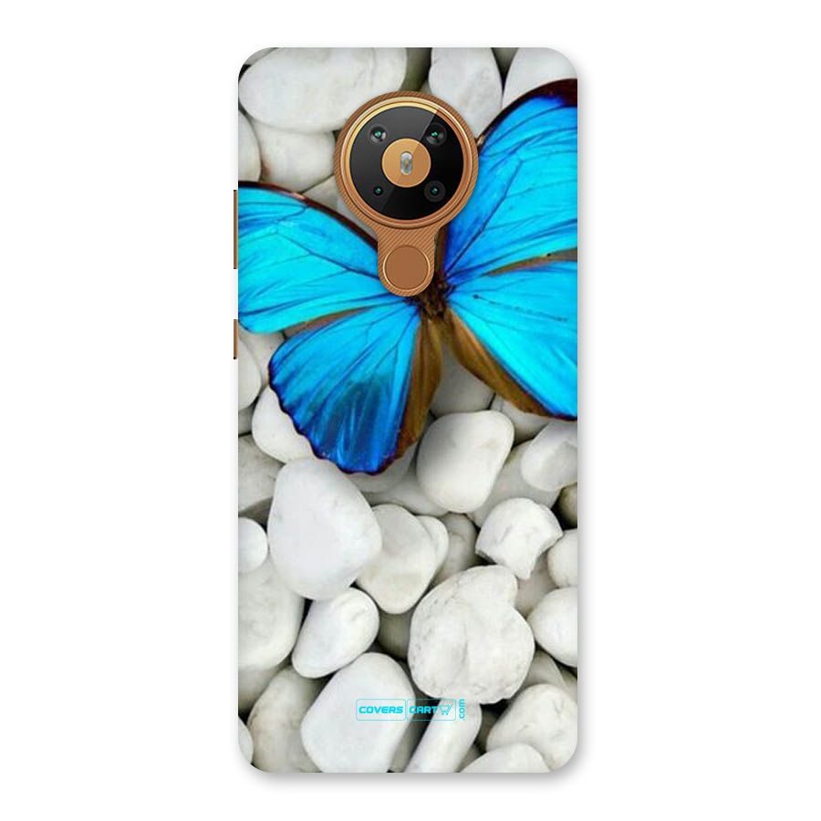 Blue Butterfly Back Case for Nokia 5.3