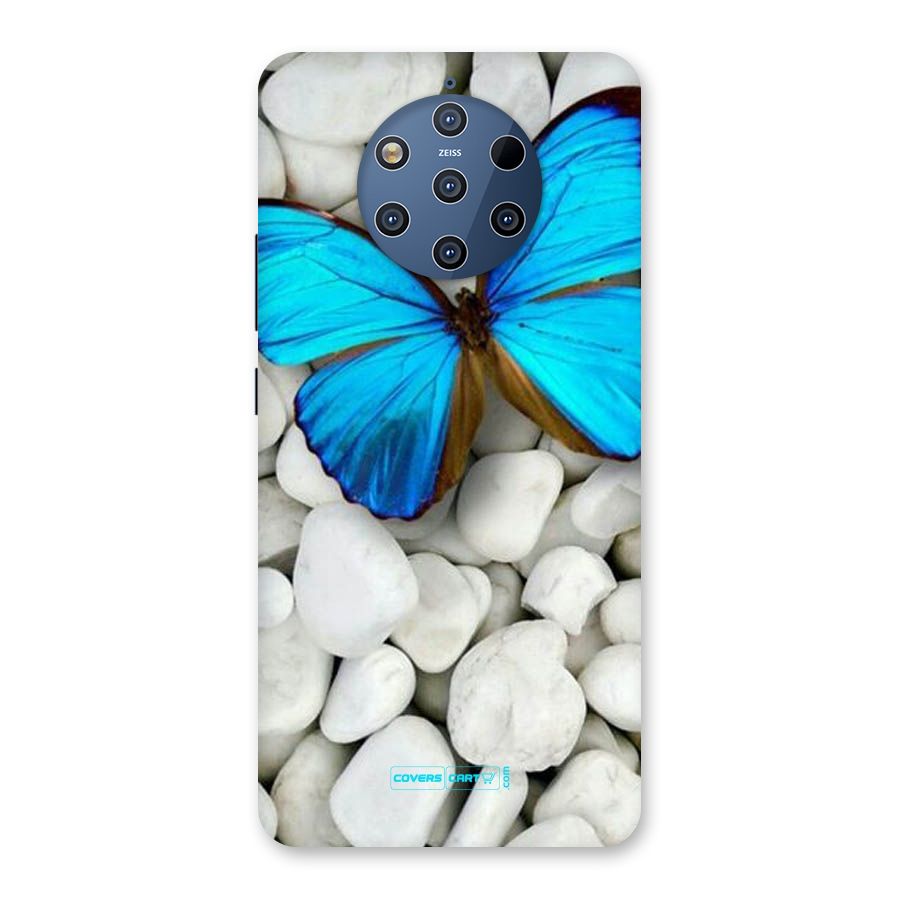 Blue Butterfly Back Case for Nokia 9 PureView