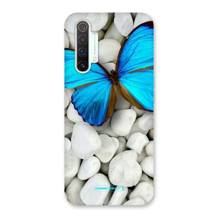 Blue Butterfly Back Case for Realme X3 SuperZoom