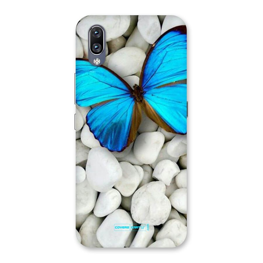 Blue Butterfly Back Case for Vivo NEX