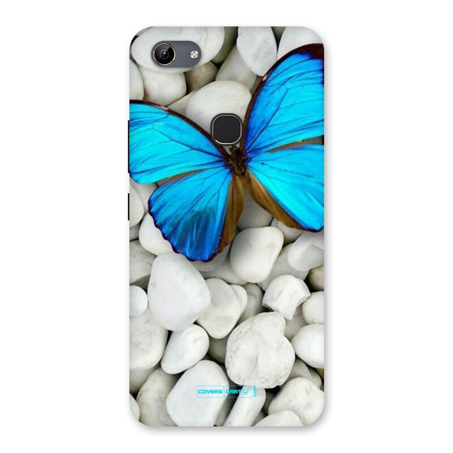 Blue Butterfly Back Case for Vivo Y81