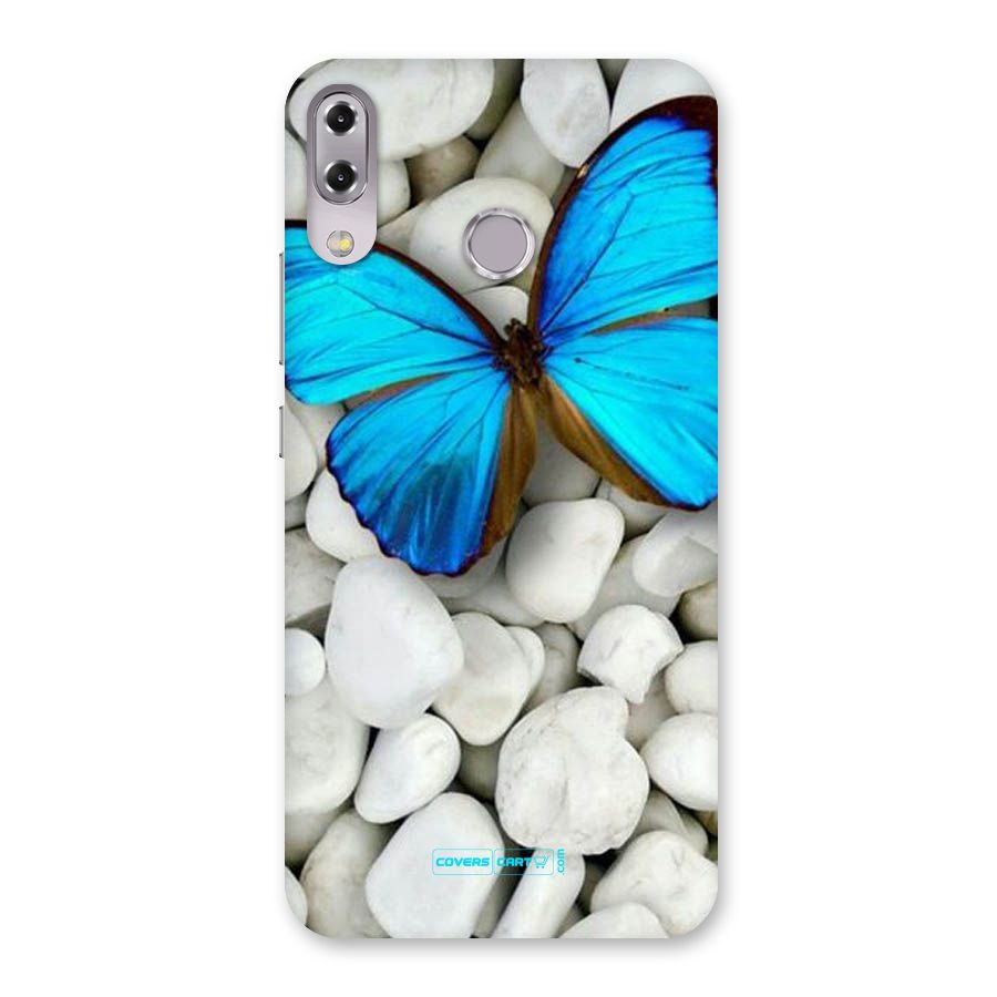 Blue Butterfly Back Case for Zenfone 5Z