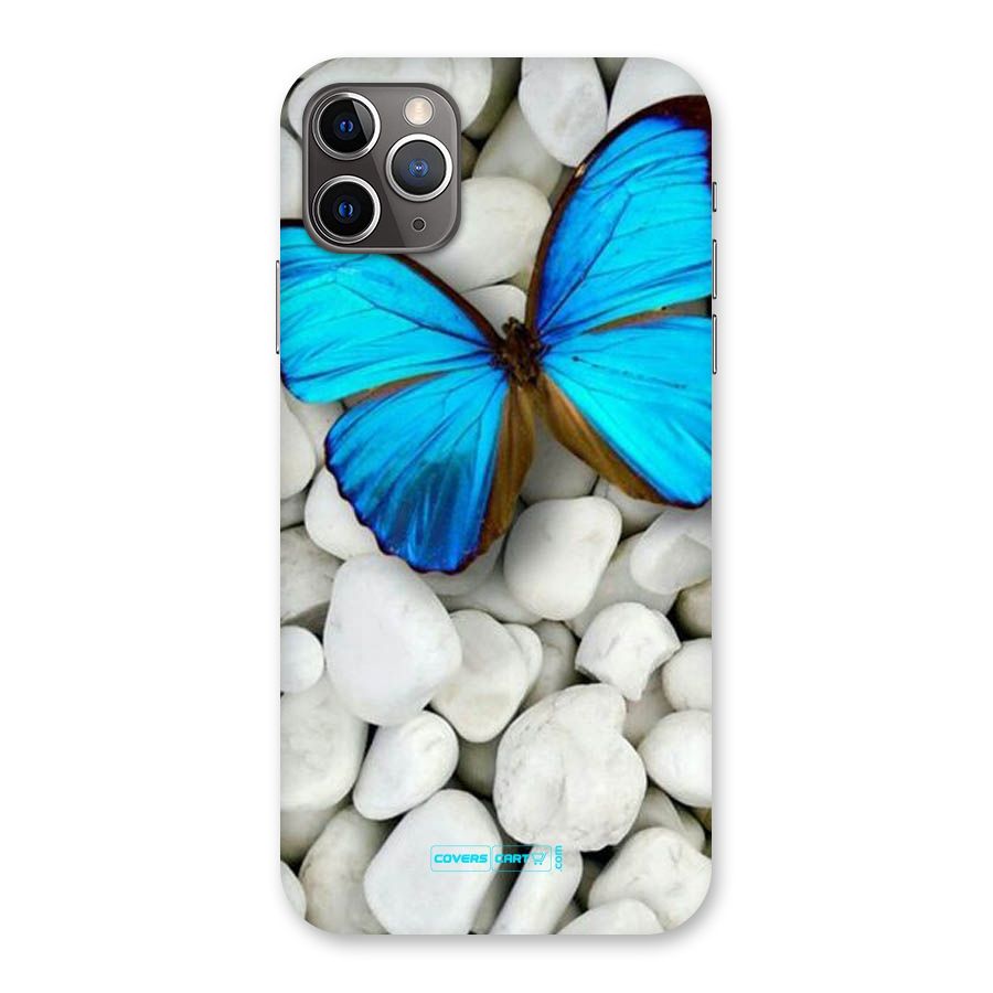 Blue Butterfly Back Case for iPhone 11 Pro Max
