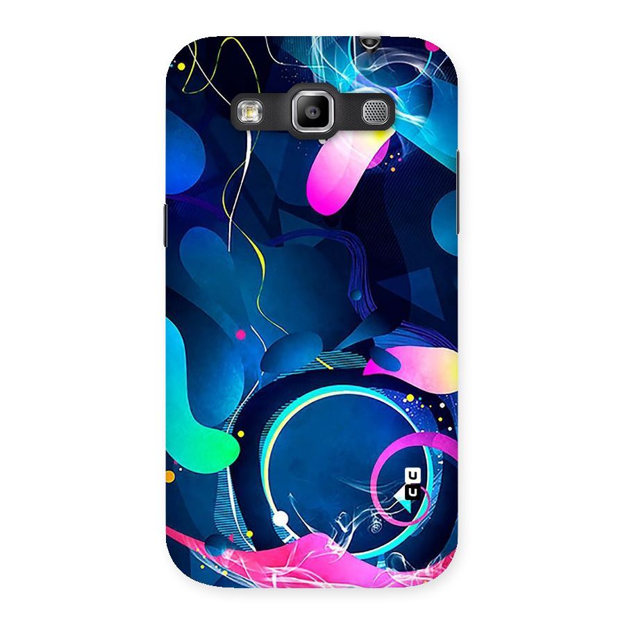 Blue Circle Flow Back Case for Galaxy Grand Quattro