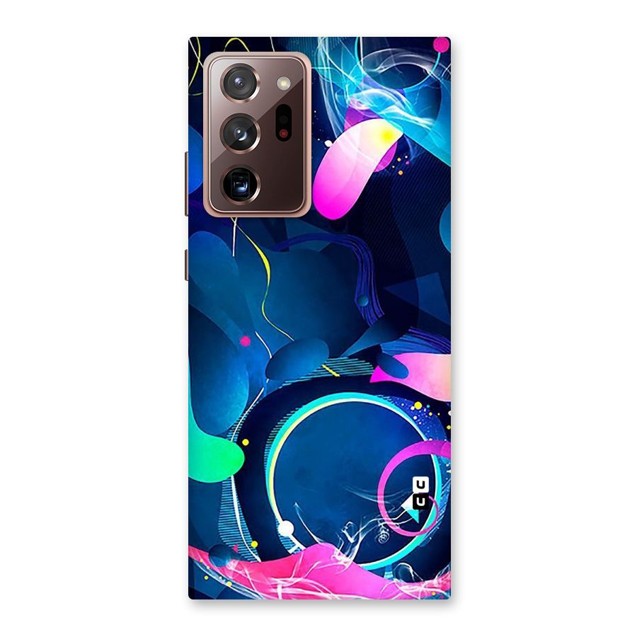 Blue Circle Flow Back Case for Galaxy Note 20 Ultra