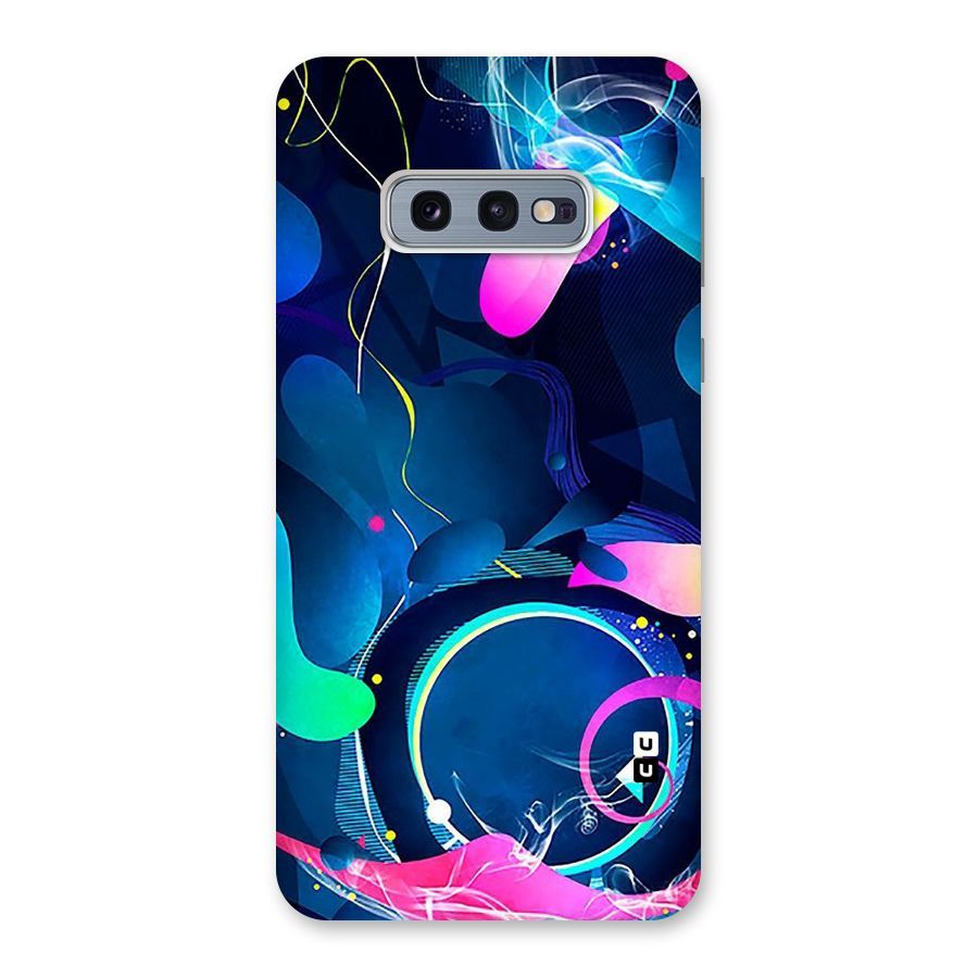Blue Circle Flow Back Case for Galaxy S10e