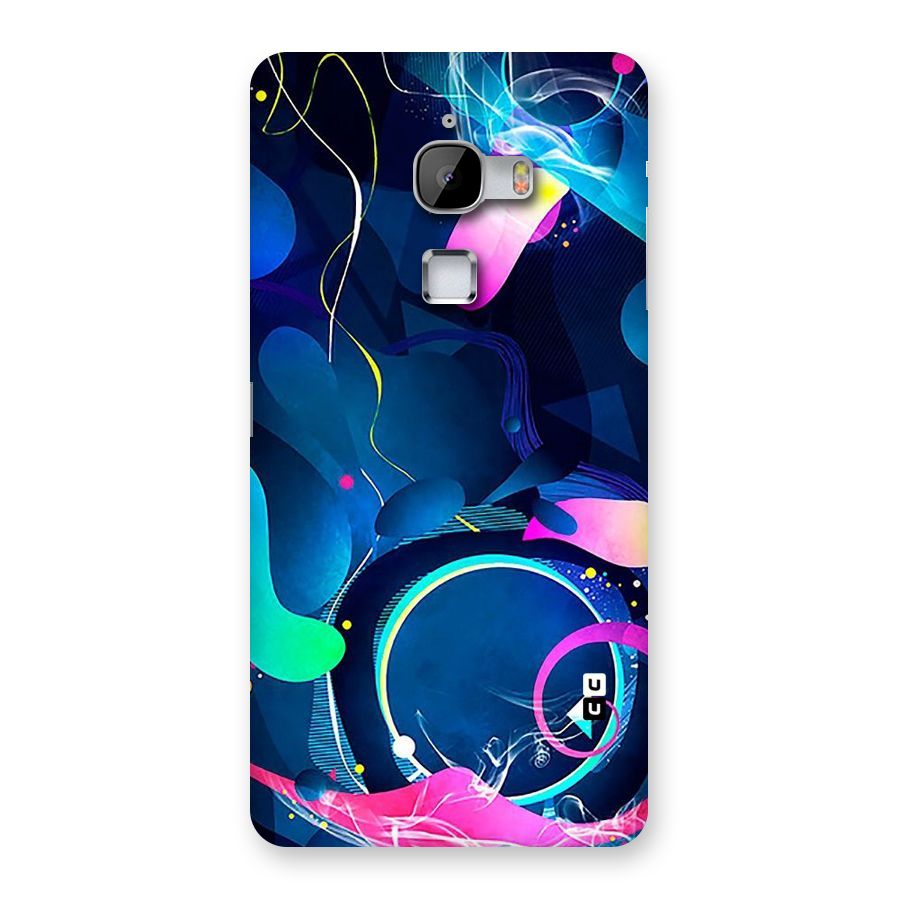Blue Circle Flow Back Case for LeTv Le Max