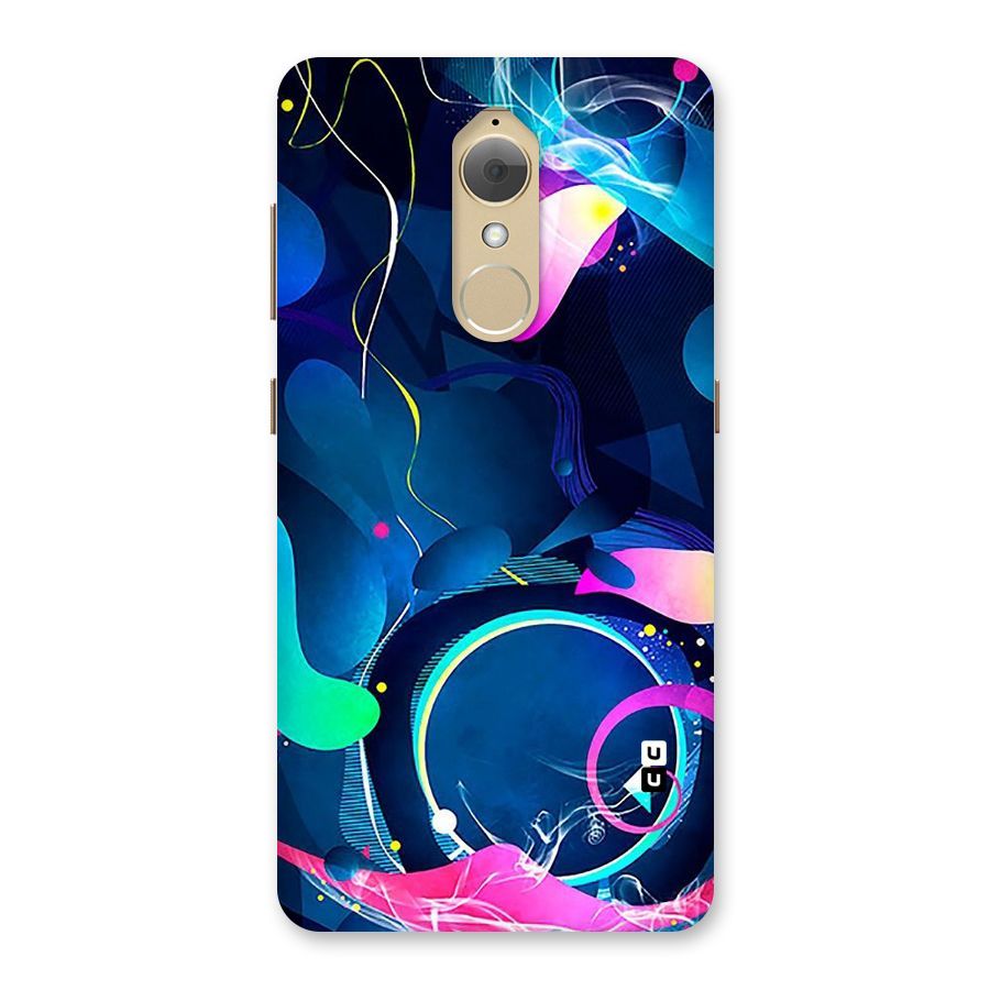 Blue Circle Flow Back Case for Lenovo K8