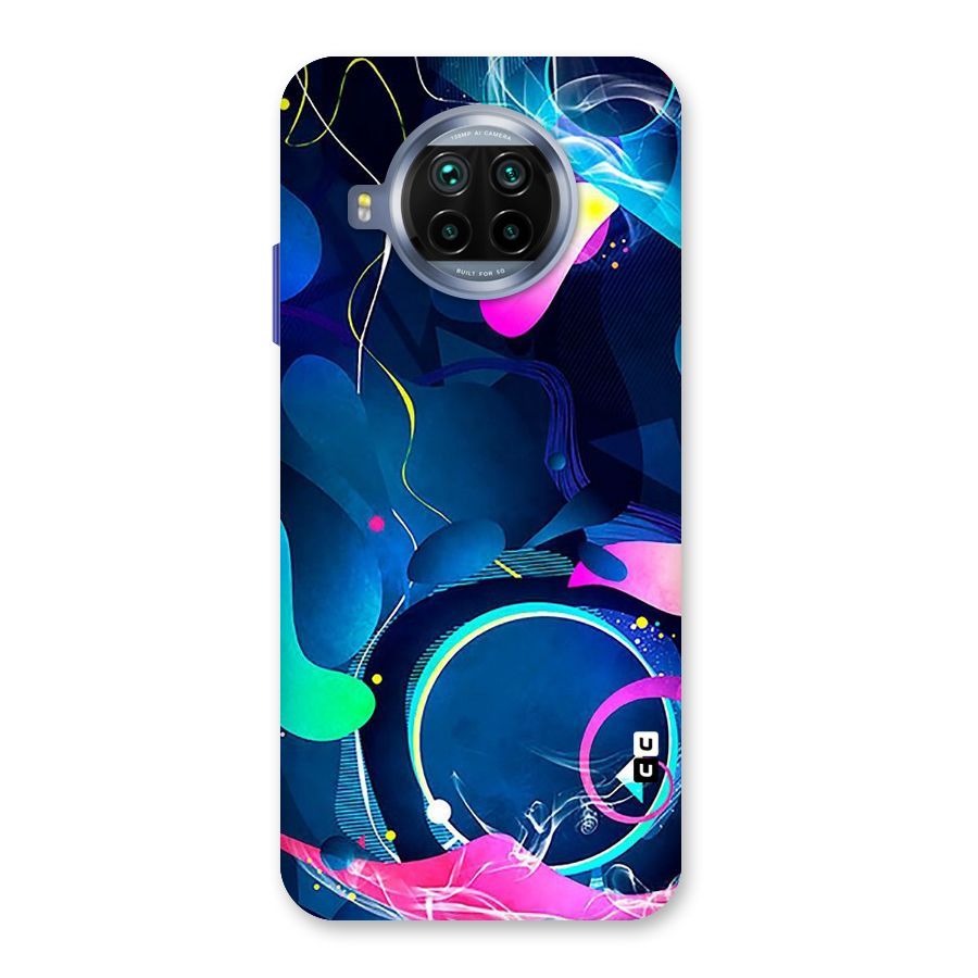 Blue Circle Flow Back Case for Mi 10i