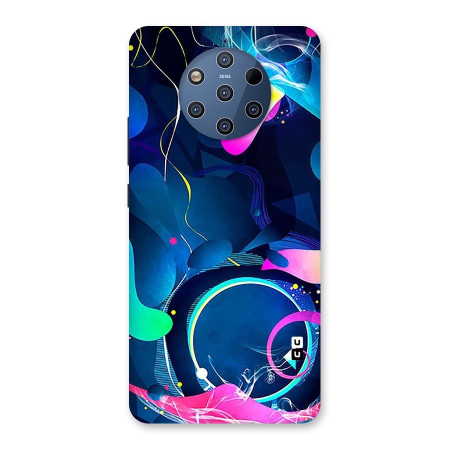 Blue Circle Flow Back Case for Nokia 9 PureView