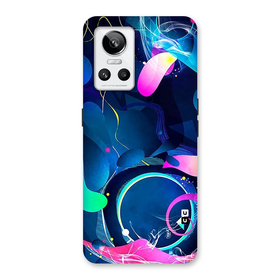 Blue Circle Flow Back Case for Realme GT Neo 3