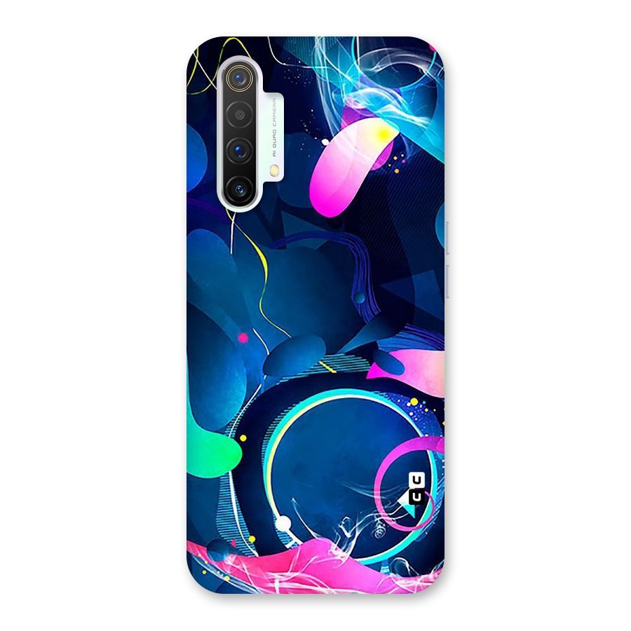 Blue Circle Flow Back Case for Realme X3 SuperZoom