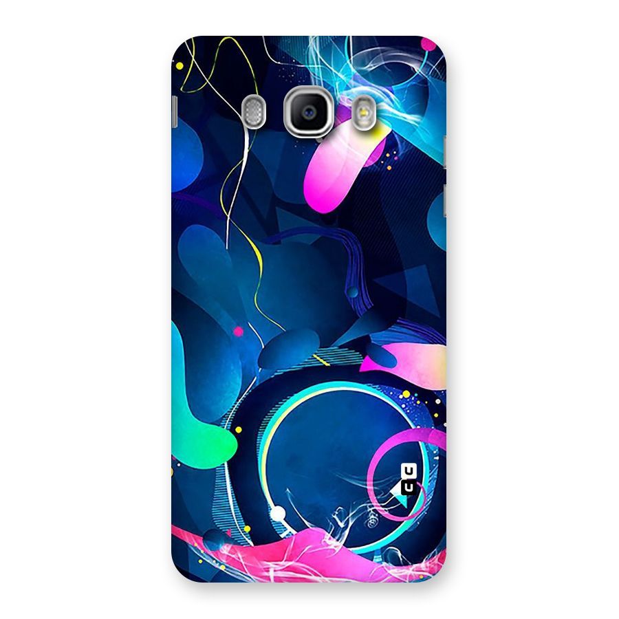 Blue Circle Flow Back Case for Samsung Galaxy J5 2016