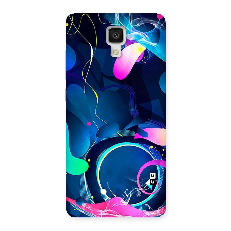Blue Circle Flow Back Case for Xiaomi Mi 4