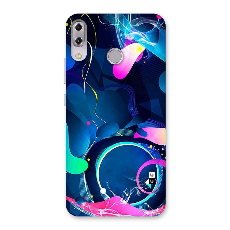 Blue Circle Flow Back Case for Zenfone 5Z