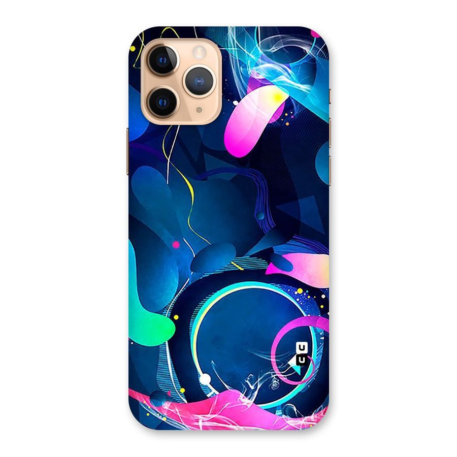 Blue Circle Flow Back Case for iPhone 11 Pro