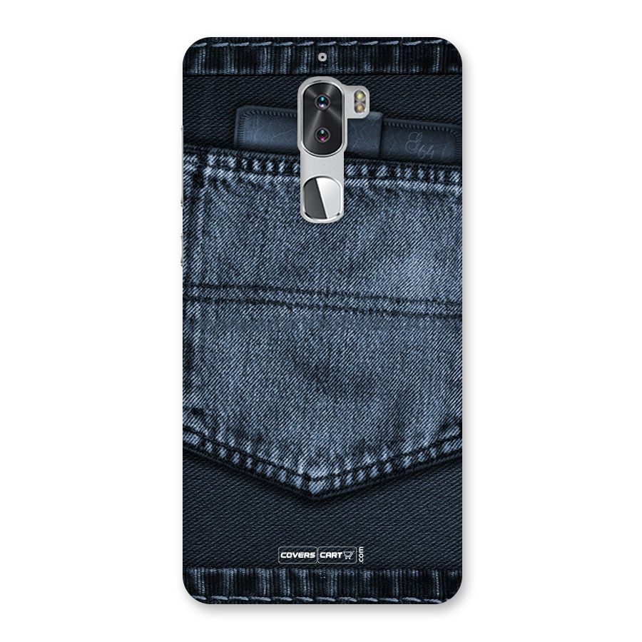 Blue Denim Back Case for Coolpad Cool 1