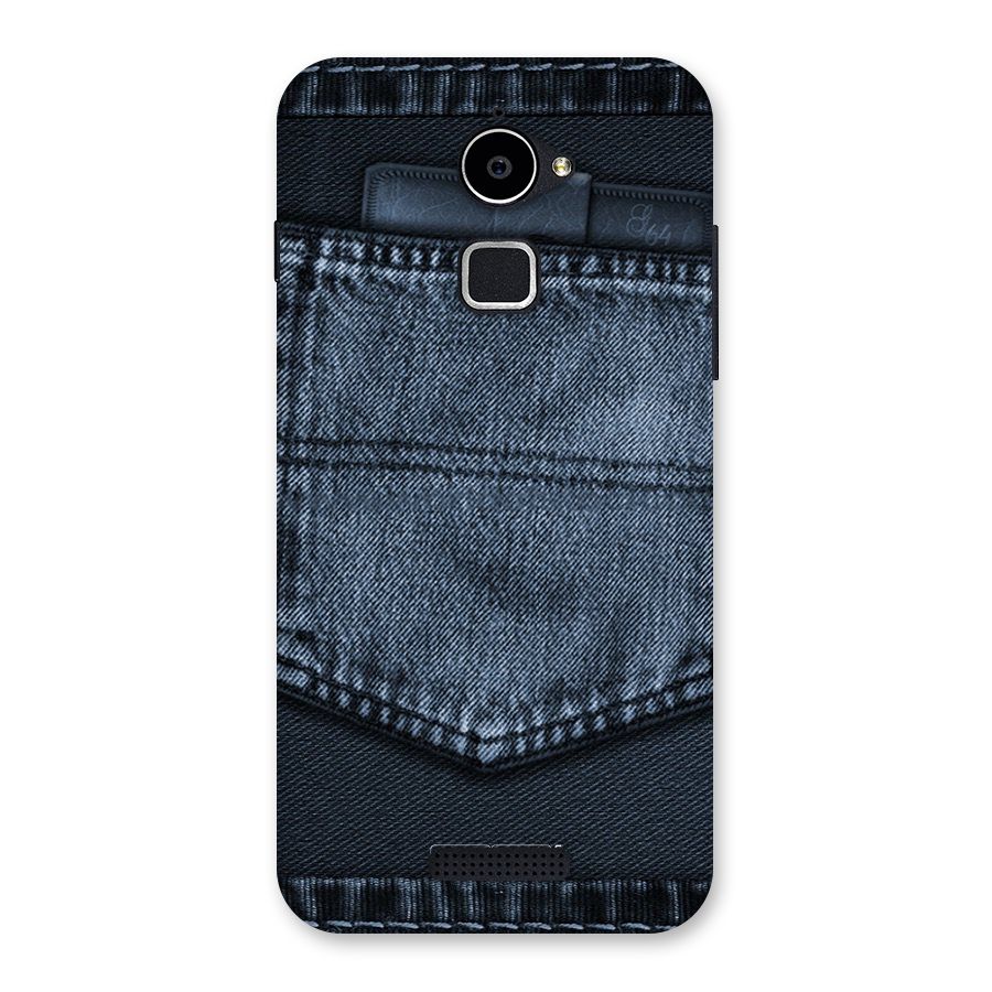 Blue Denim Back Case for Coolpad Note 3 Lite