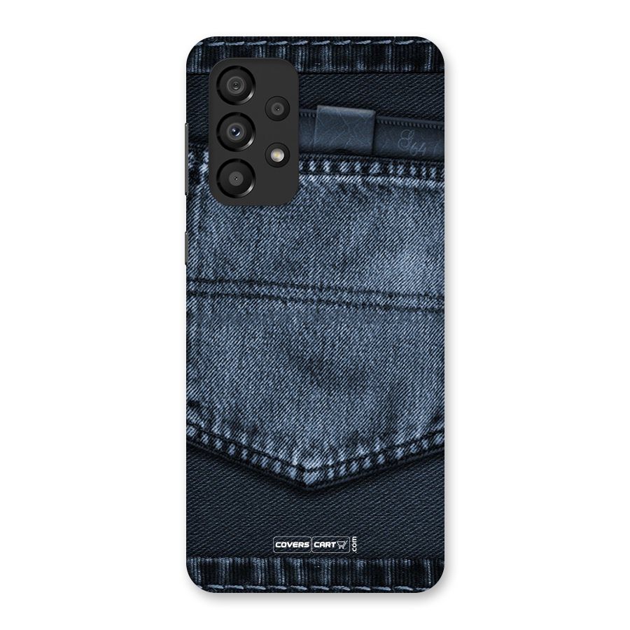 Blue Denim Back Case for Galaxy A33 5G