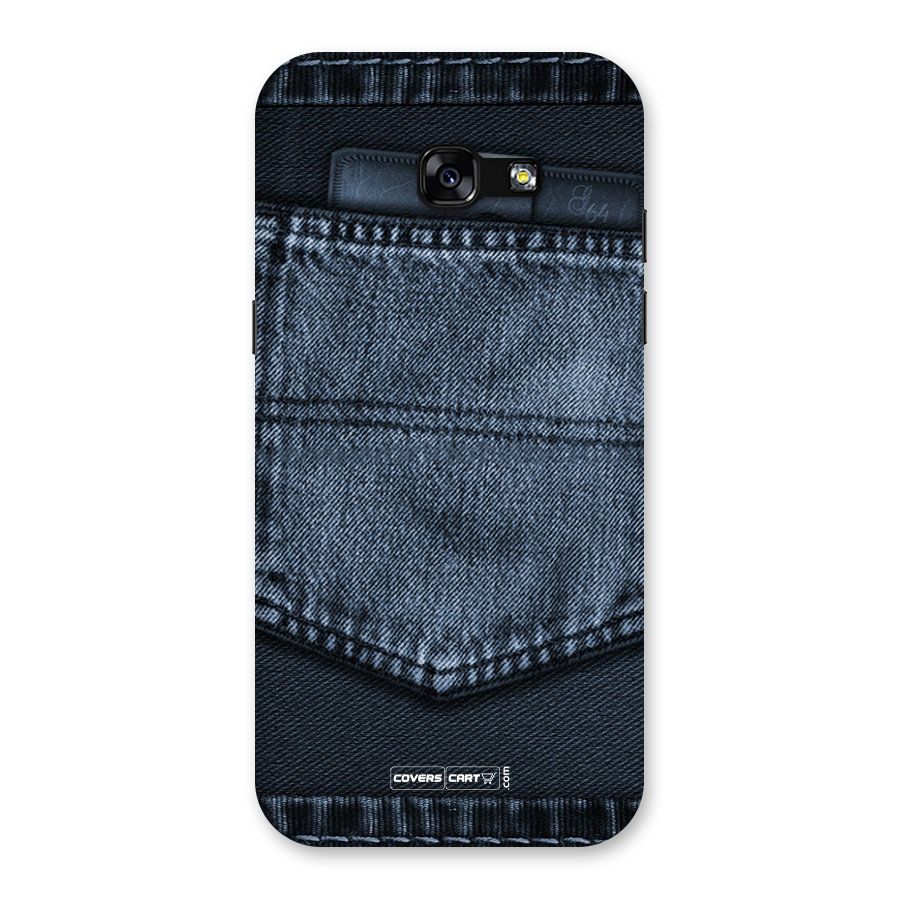 Blue Denim Back Case for Galaxy A5 2017