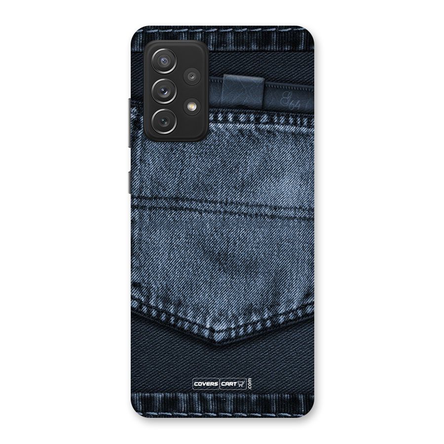 Blue Denim Back Case for Galaxy A72
