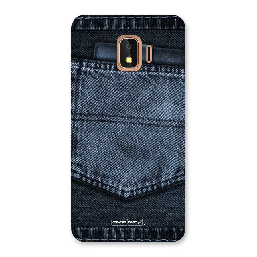 Blue Denim Back Case for Galaxy J2 Core