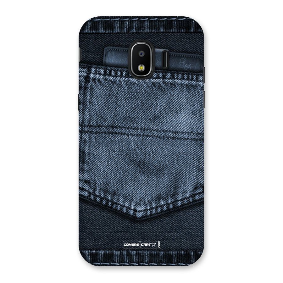 Blue Denim Back Case for Galaxy J2 Pro 2018