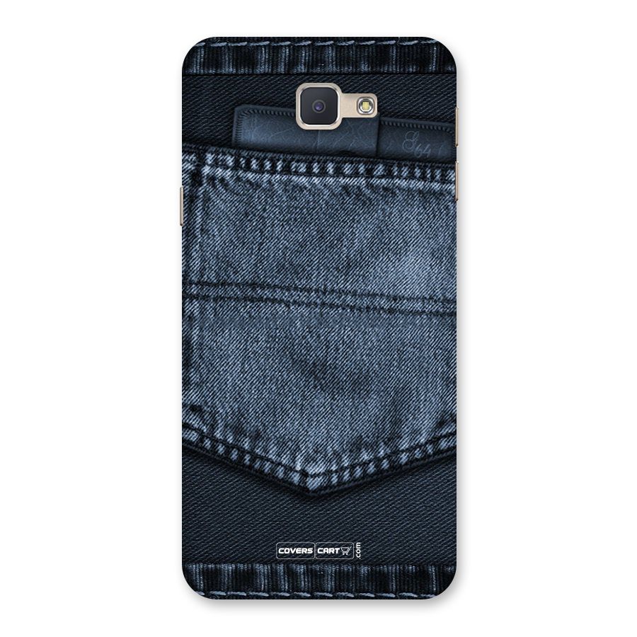 Blue Denim Back Case for Galaxy J5 Prime