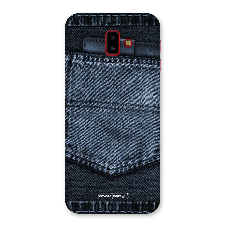Blue Denim Back Case for Galaxy J6 Plus