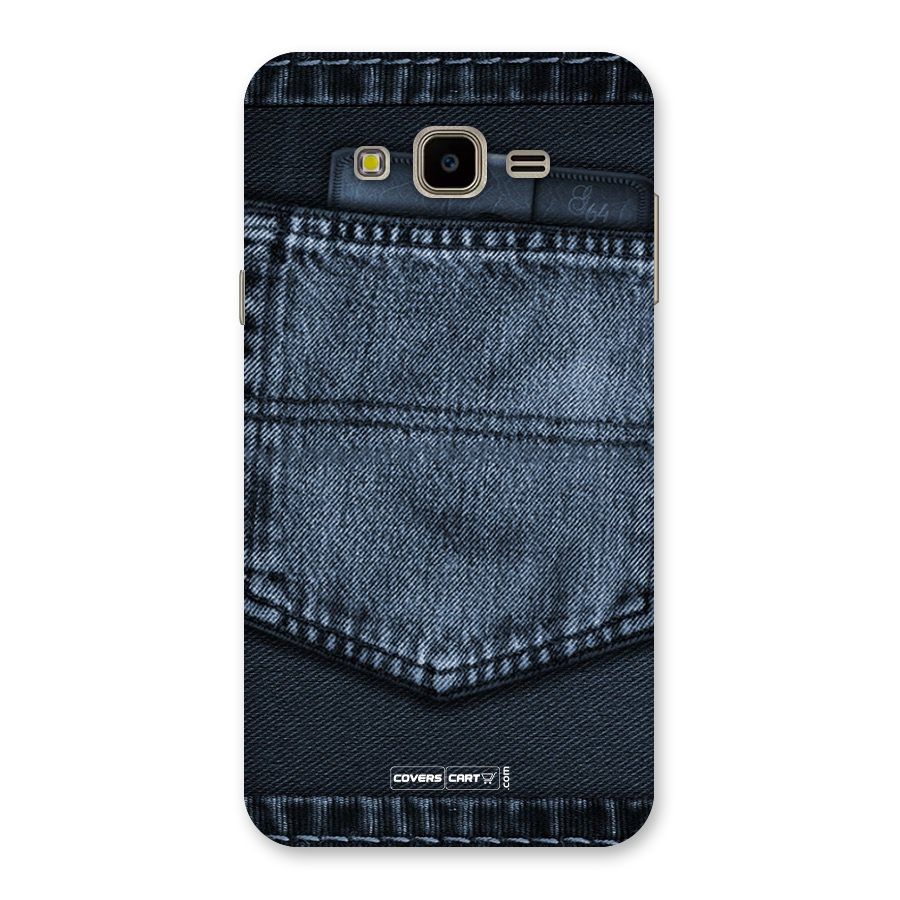 Blue Denim Back Case for Galaxy J7 Nxt
