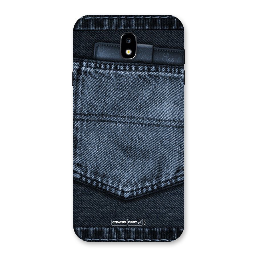 Blue Denim Back Case for Galaxy J7 Pro