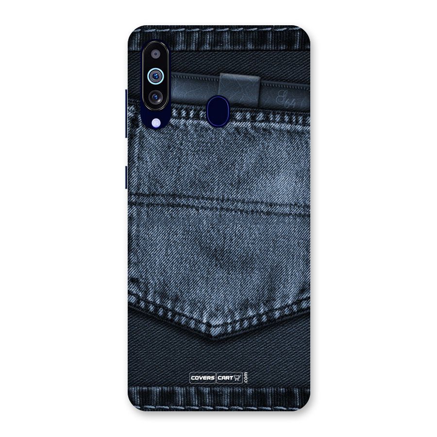 Blue Denim Back Case for Galaxy M40
