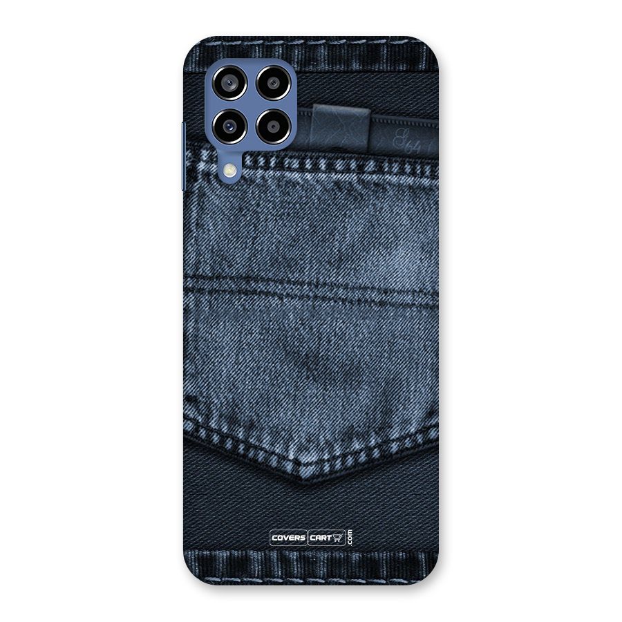 Blue Denim Back Case for Galaxy M53 5G