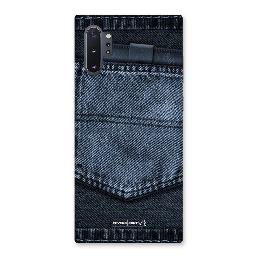 Blue Denim Back Case for Galaxy Note 10 Plus