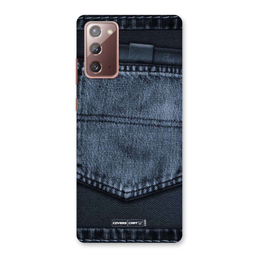 Blue Denim Back Case for Galaxy Note 20