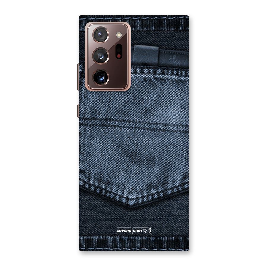 Blue Denim Back Case for Galaxy Note 20 Ultra