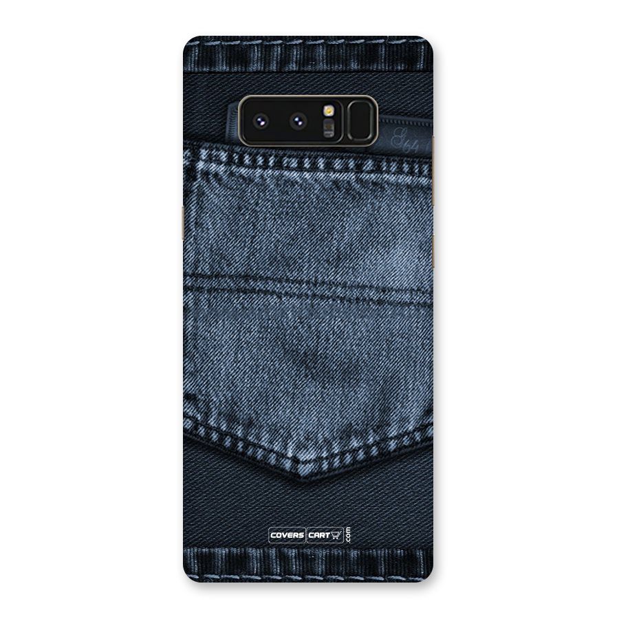 Blue Denim Back Case for Galaxy Note 8