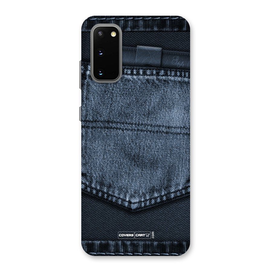 Blue Denim Back Case for Galaxy S20