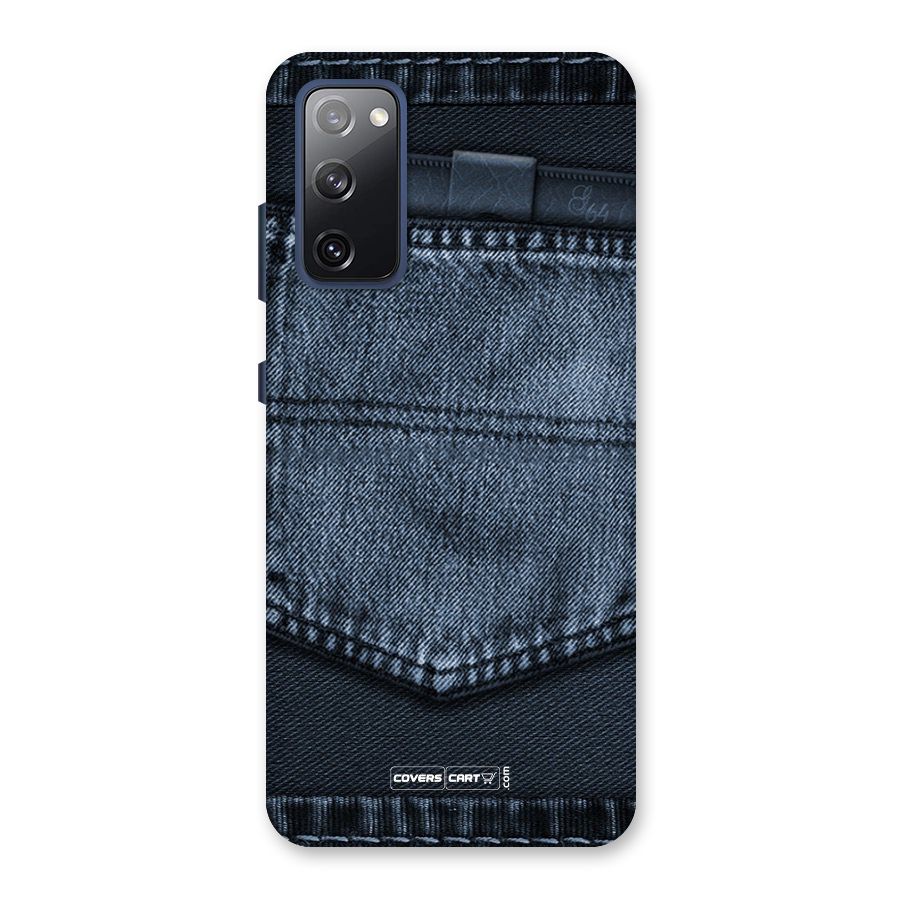 Blue Denim Back Case for Galaxy S20 FE