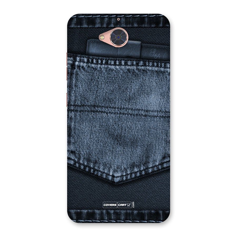 Blue Denim Back Case for Gionee S6 Pro