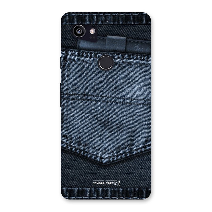 Blue Denim Back Case for Google Pixel 2 XL