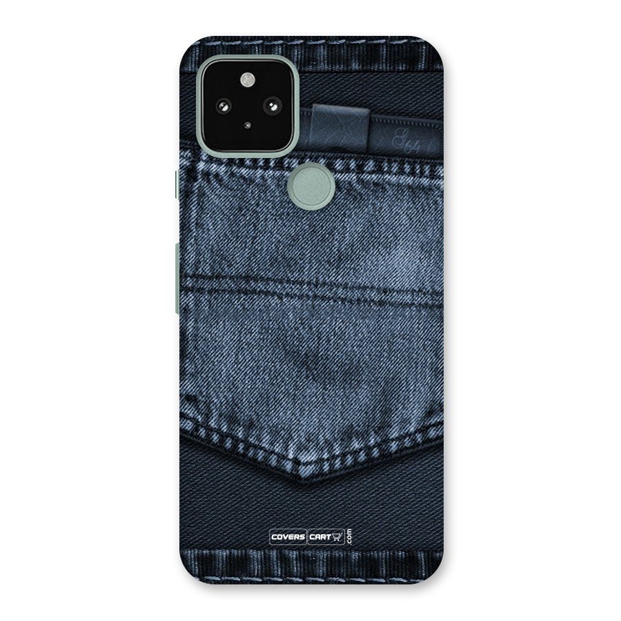 Blue Denim Back Case for Google Pixel 5