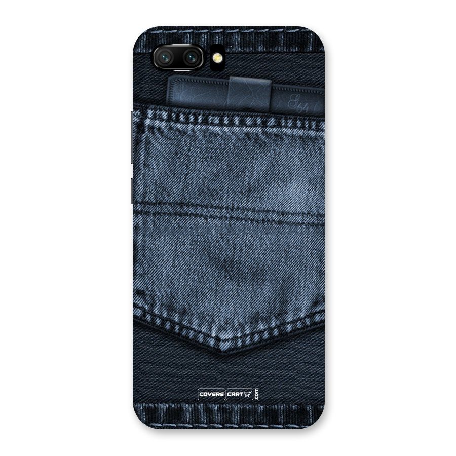 Blue Denim Back Case for Honor 10