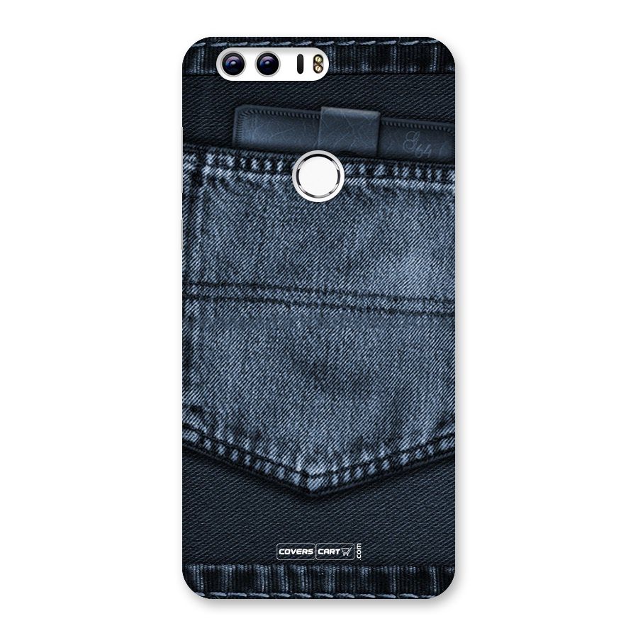 Blue Denim Back Case for Honor 8
