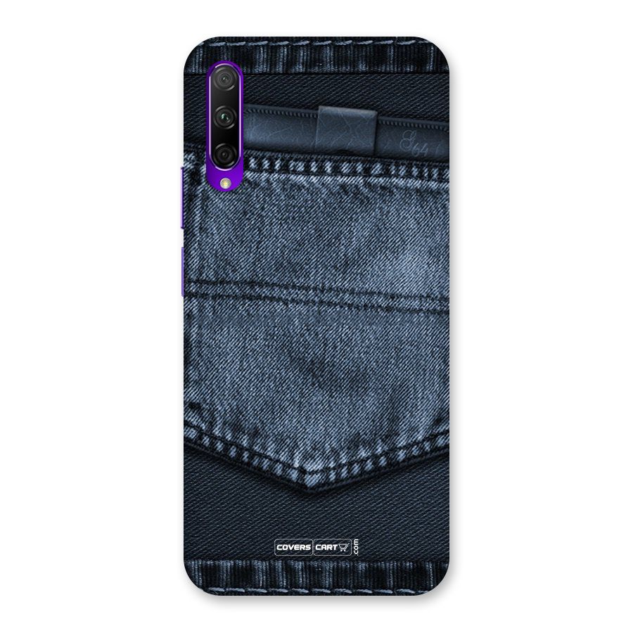 Blue Denim Back Case for Honor 9X Pro